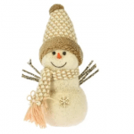 Фігура декоративна Сніговик 14см в асортименті - image-0